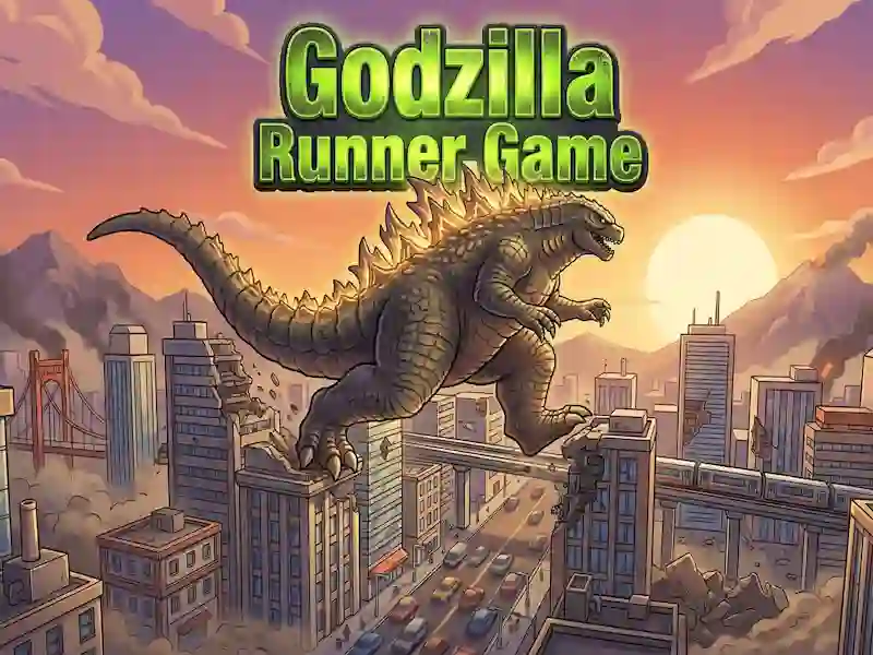 Игра Godzilla Runner Game онлайн