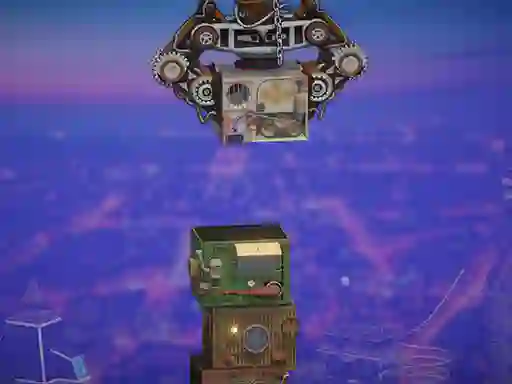 Игра Steampunk Tower Builder онлайн