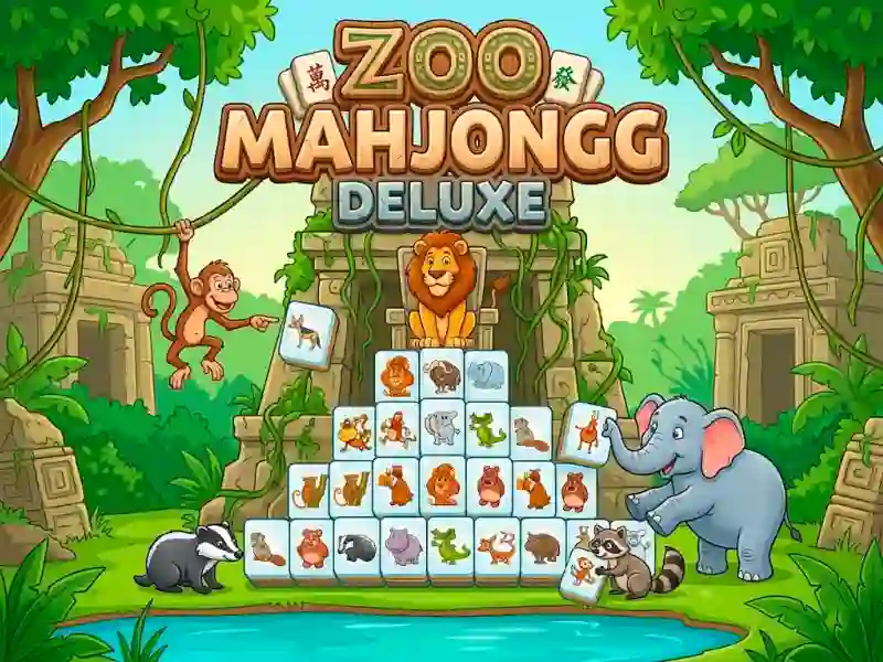 Игра Zoo Mahjongg Deluxe онлайн