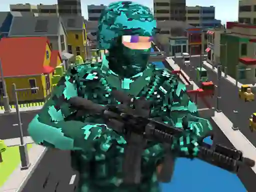 Игра Pixel Combat Multiplayer онлайн