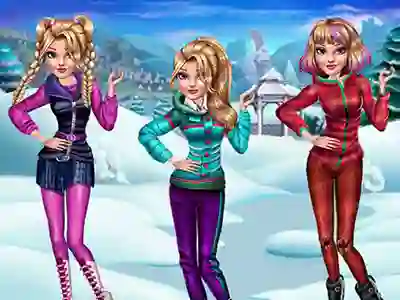 Игра Winter Looks онлайн