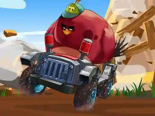 Игра Crazy Birds Kart Hidden Stars онлайн