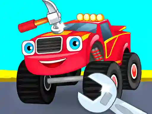 Игра Monster Truck Repairing онлайн