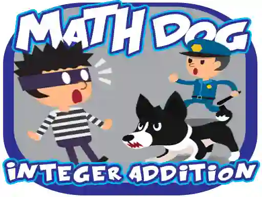 Игра Math Dog Integer Addition онлайн