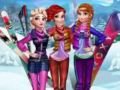 Игра Princesses Visit Arendelle онлайн