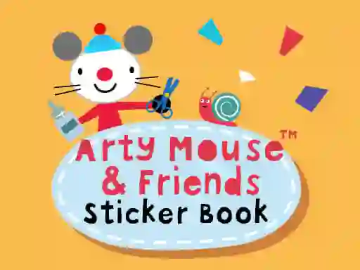 Игра Arty Mouse & Friends Sticker Book онлайн