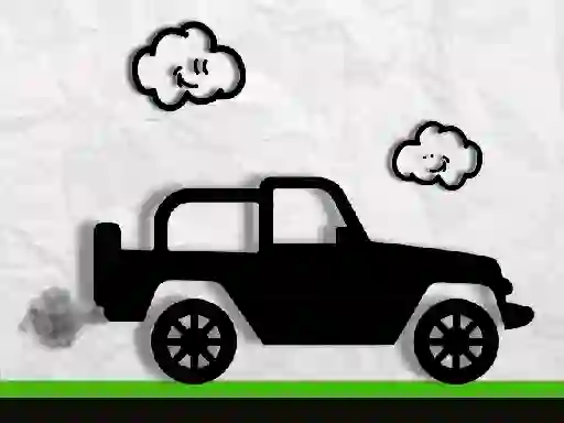 Игра Paper Monster Truck Race онлайн