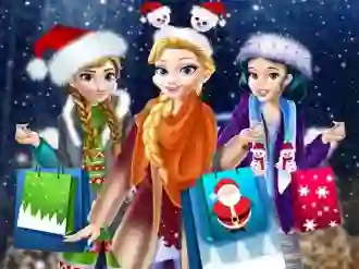 Игра Princess Christmas Mall Shopping онлайн