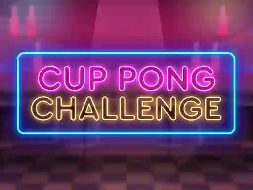 Игра Cup Pong Challenge онлайн