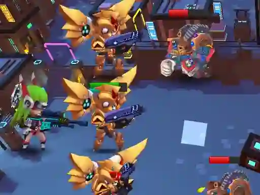 Игра Guardians vs Zombies онлайн