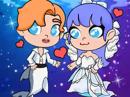Игра Mermaid Wedding World онлайн