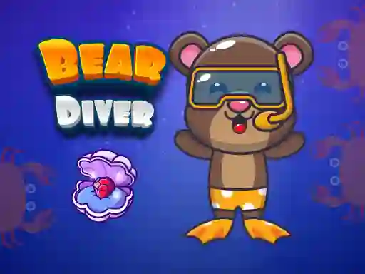 Игра Bear Diver онлайн
