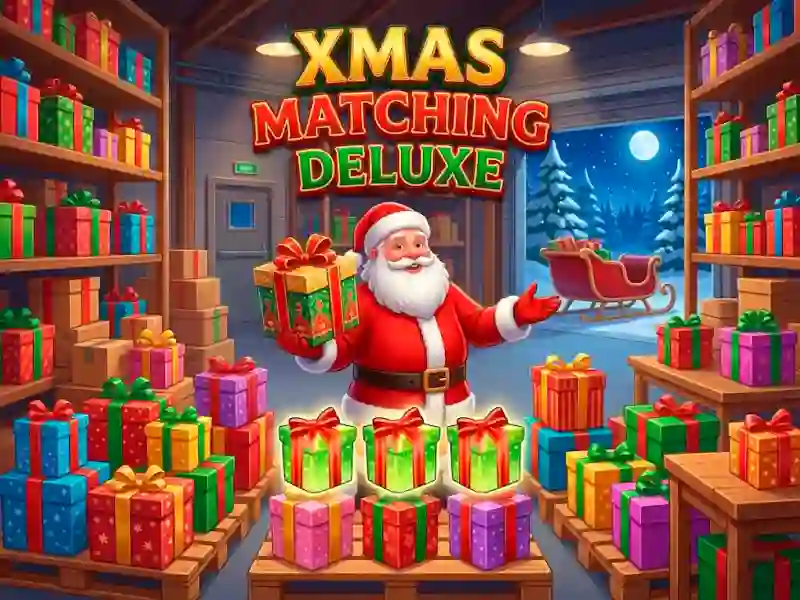 Игра Xmas Matching Deluxe онлайн