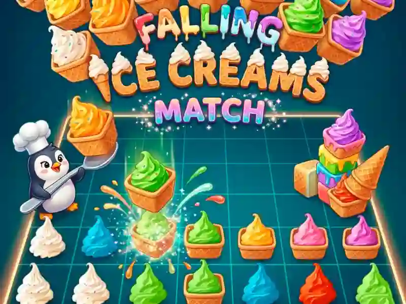 Игра Falling Ice Creams Match онлайн