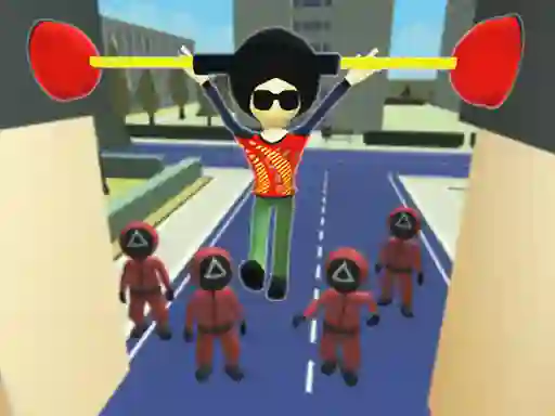 Игра Squid Fall Guy онлайн