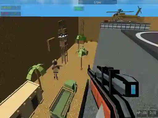 Игра Pixel Gun Apocalypse 2 онлайн