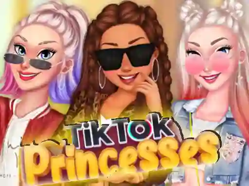 Игра TikTok Princesses Back To Basics онлайн