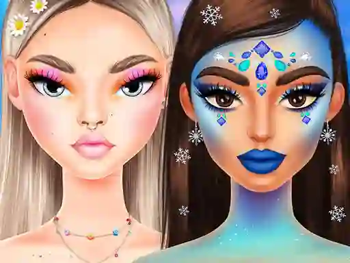 Игра Mega Makeup Seasons Best онлайн