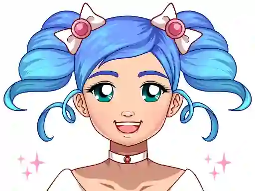 Игра Kawaii Magical Girl Dress Up Game онлайн
