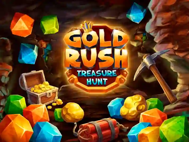 Игра Gold Rush Treasure hunt онлайн