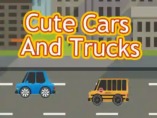 Игра Cute Cars and Trucks онлайн
