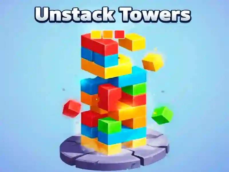 Игра Unstack Towers онлайн