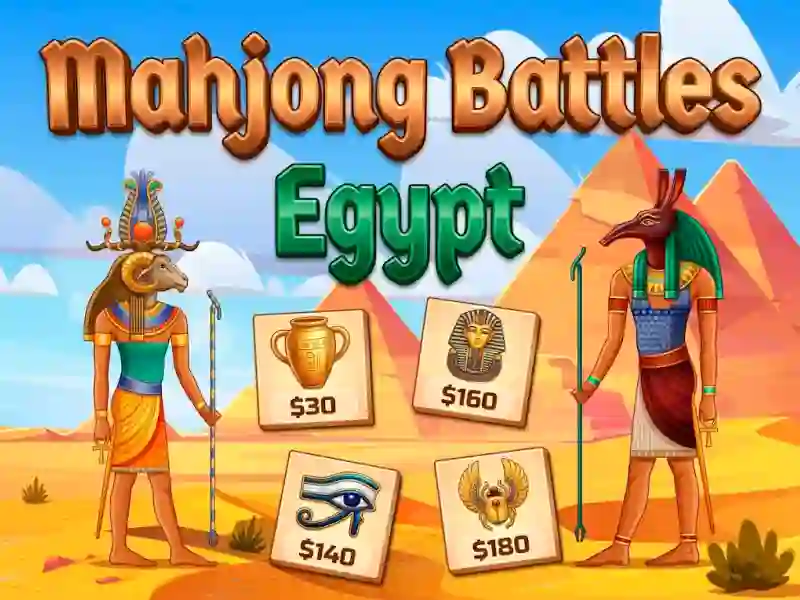 Игра Mahjong Battles Egypt онлайн