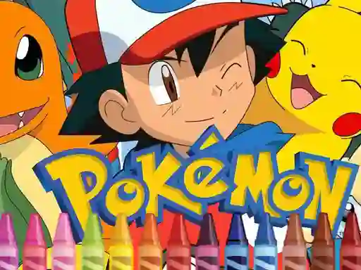 Игра Pokemon Coloring онлайн