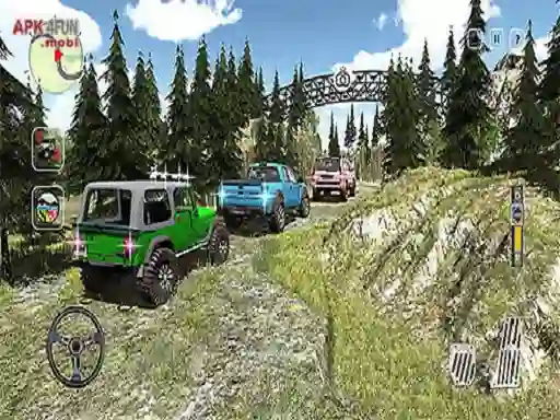 Игра Off Road Mountain Jeep Drive 2020 онлайн