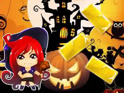 Игра Halloween Slide Puzzle онлайн