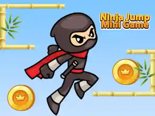 Игра Ninja Jump Mini Game онлайн