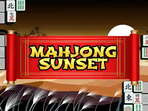 Игра Mahjong Sunset онлайн