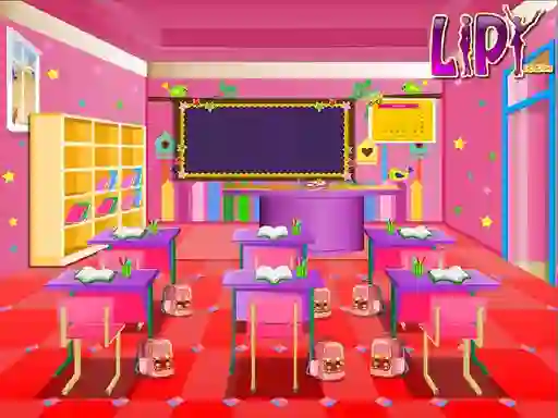 Игра Kids Cassroom Decoration онлайн