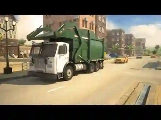 Игра Garbage Truck City Simulator онлайн