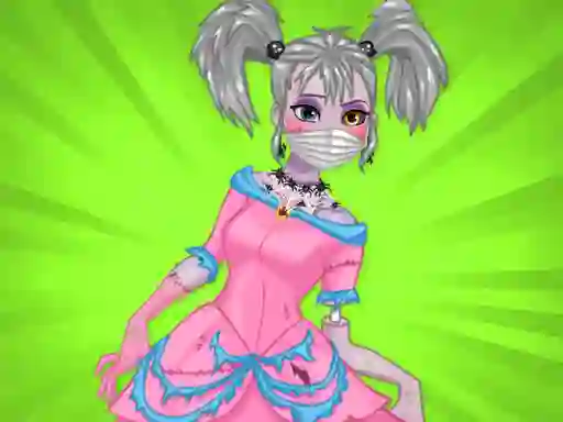 Игра Princess Cute Zombies April Fun онлайн