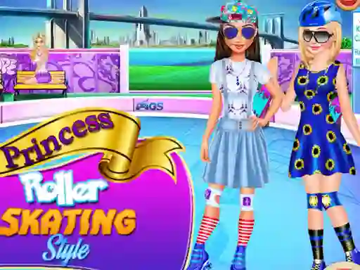 Игра Princess Roller Skating Style онлайн