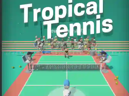 Игра Tropical Tennis онлайн