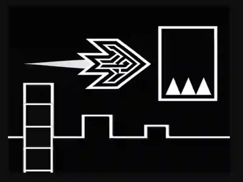 Игра Geometry Flap онлайн
