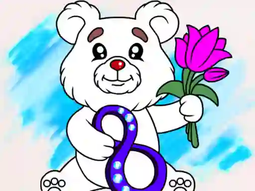 Игра March Coloring Book онлайн