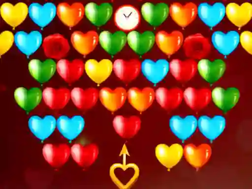 Игра Bubble Shooter Valentines онлайн