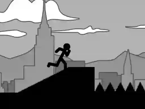 Игра Stickman Run онлайн