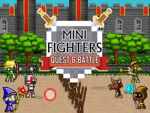 Игра Mini Fighters Quest & battle онлайн