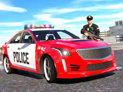Игра Police Car Cop Real Simulator онлайн