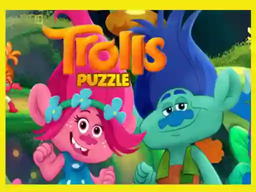 Игра Trolls Puzzle онлайн