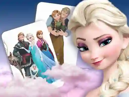Игра Frozen Memory Card Match онлайн
