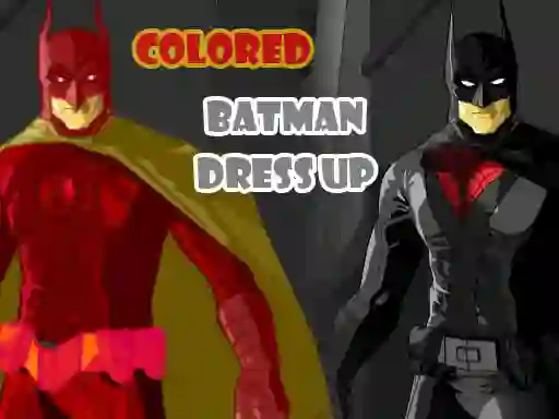 Игра Colored Batman Dress Up онлайн