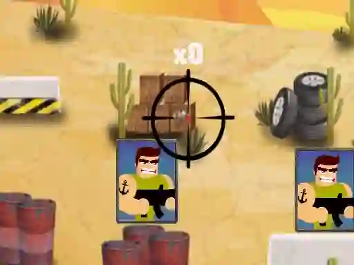 Игра 2D War Friends Shooting онлайн