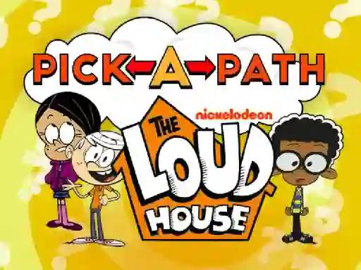 Игра The Loud House Pick-a-Path онлайн