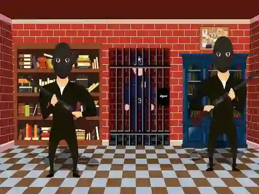 Игра Rescue The Officers онлайн