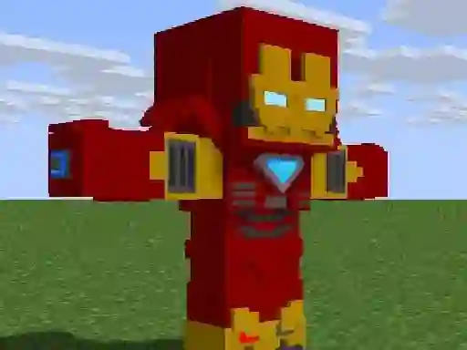 Игра Spot The Differences: Block Craft онлайн